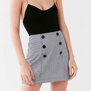 Urban Outfitters Sailorette striped skirt, size Large.